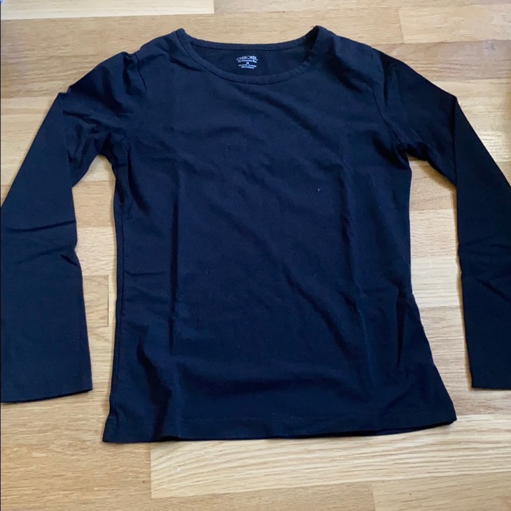 long sleeve black shirt